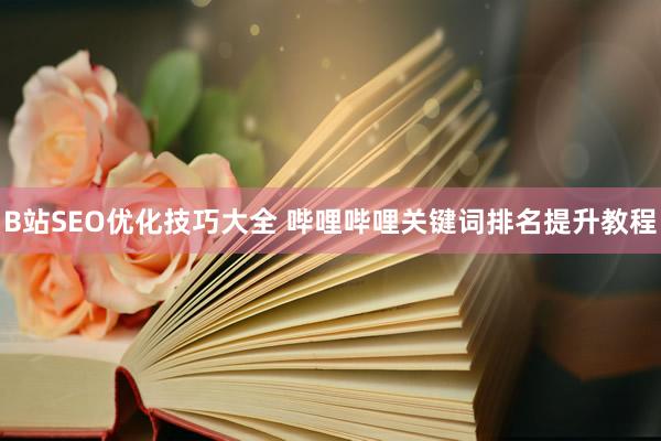B站SEO优化技巧大全 哔哩哔哩关键词排名提升教程