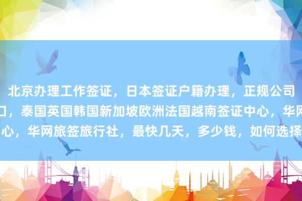 北京办理工作签证，日本签证户籍办理，正规公司代办，美国官网登录入口，泰国英国韩国新加坡欧洲法国越南签证中心，华网旅签旅行社，最快几天，多少钱，如何选择最厉害的代办机构